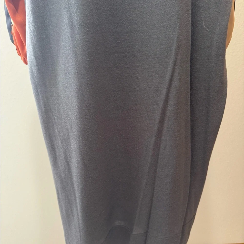 See by Chloé Gray Mini Dress with Sequined Stripes - Picture 5 of 9